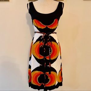 Original & Glamour Color-blocking Dress Small